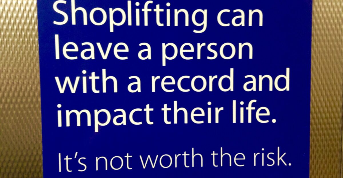 Shoplifters Warning Sign Walmart Men s Room 1 2015 by Mike Mozart of TheToyChannel and JeepersMedia on YouTube