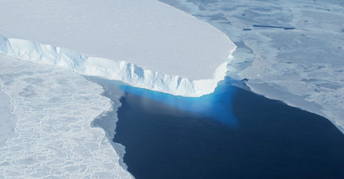 Glacier in West Antarctica