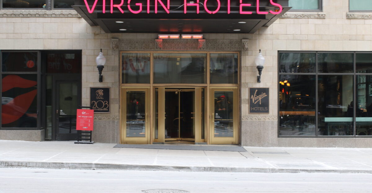 w Virgin Hotels Chicago entrance