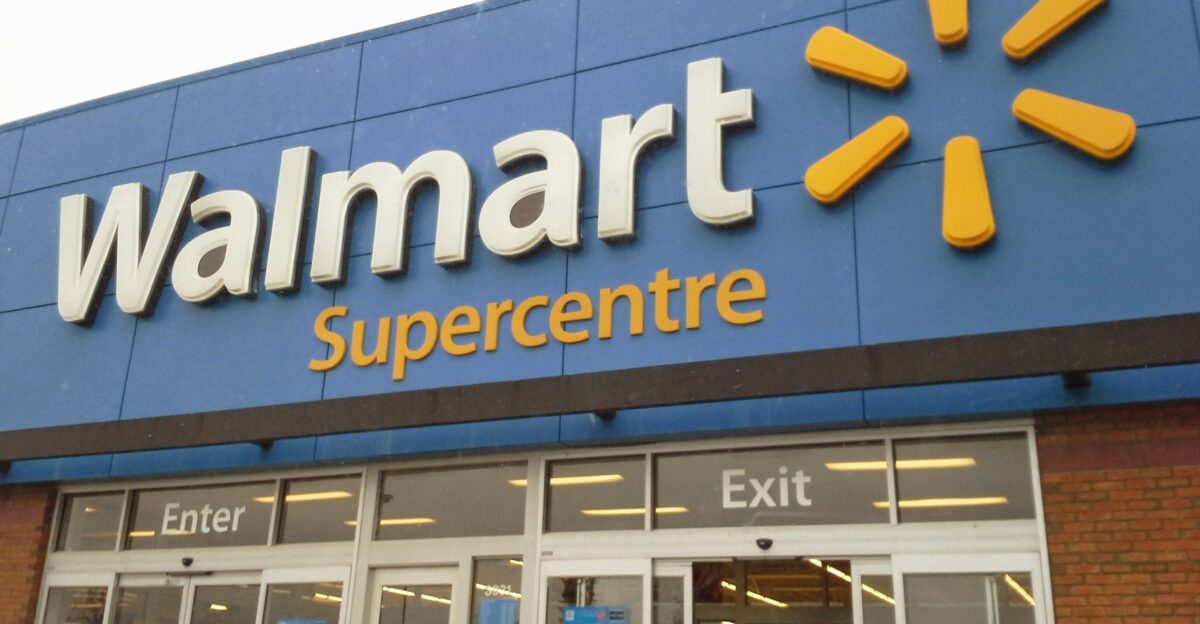 Walmart Supercentre at South Park Centre in Edmonton Alberta in 2014