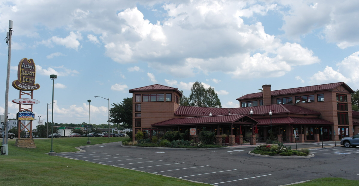 This is the world's largest Arby's restaurant in Colonial Heights, Virginia.