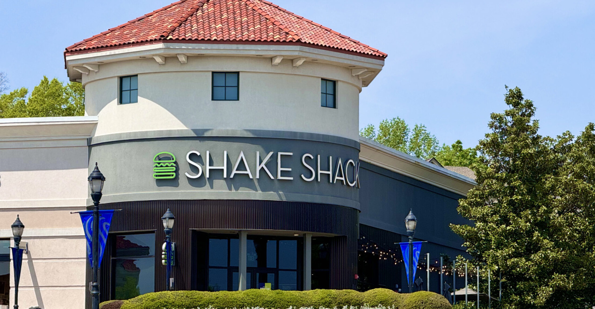 A Shake Shack restaurant at The Summit shopping mall in Birmingham, Alabama