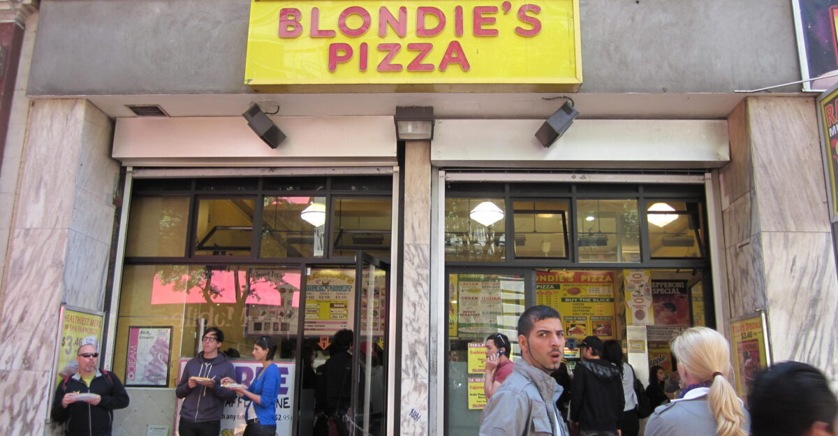 Blondie s Pizza on Powell Street in San Francisco