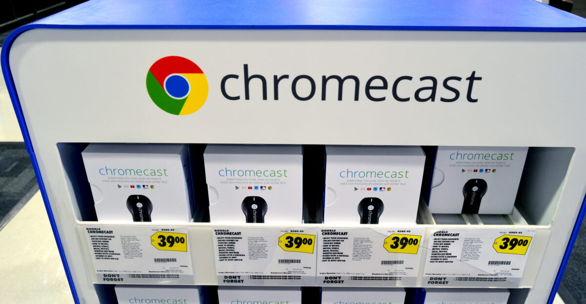 Chromecast stand
