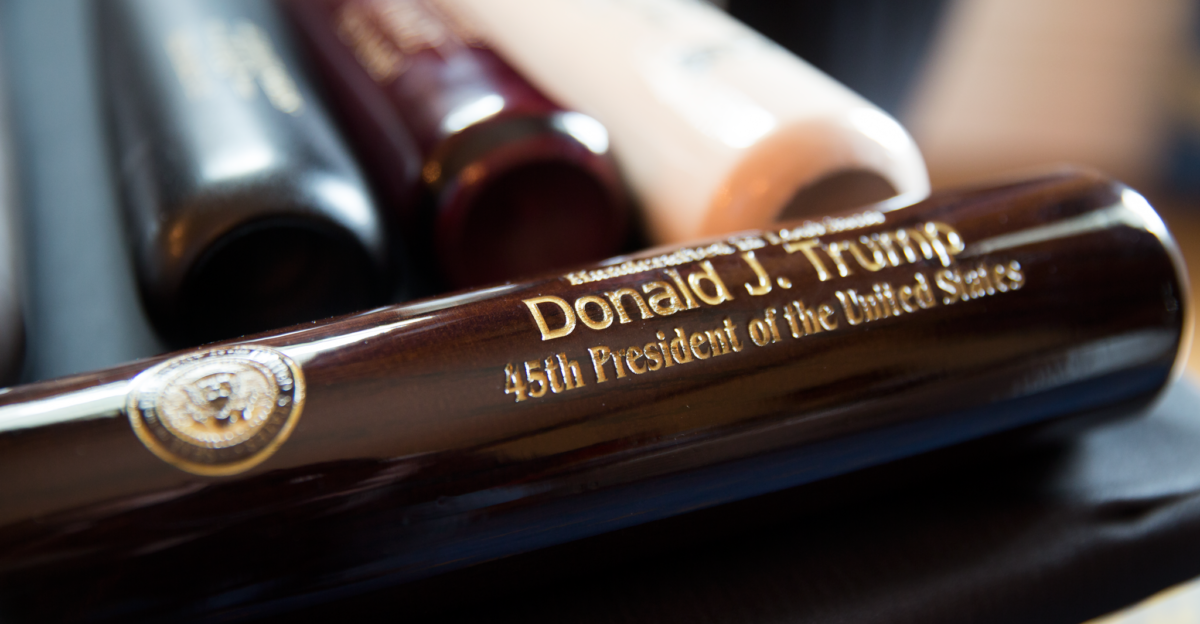 Personal filler of the 45th President of the United States Donald J Trump Made in America Product Showcase