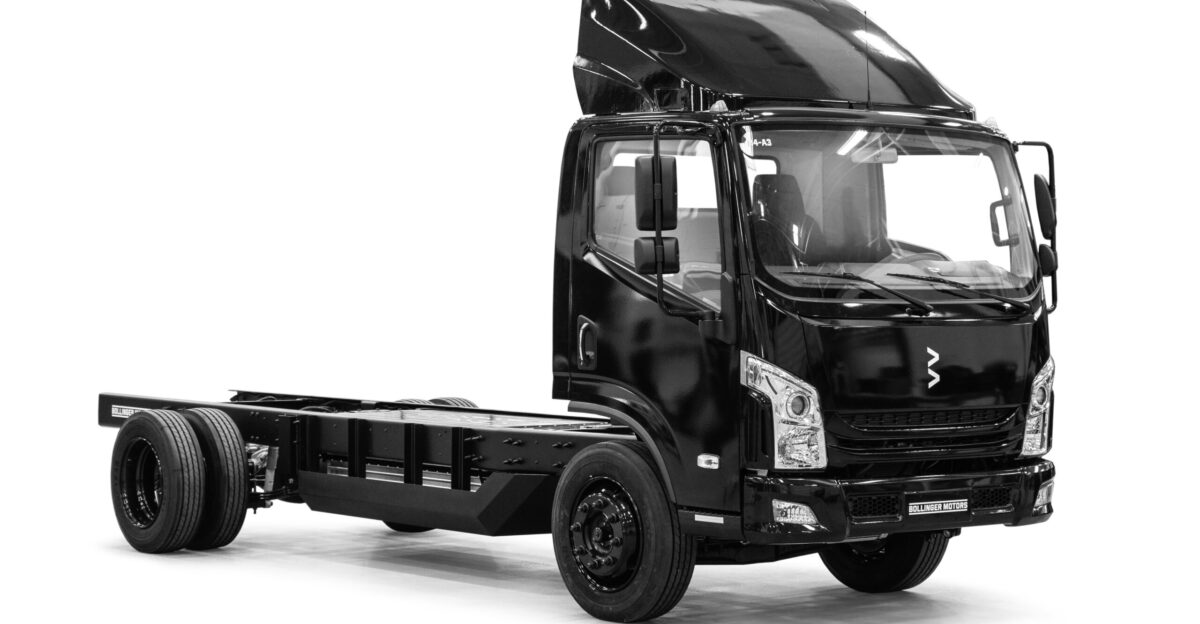 The all-electric Bollinger B4