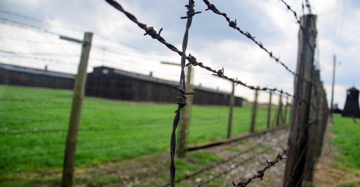 fence holocaust barbwire crematorium majdanek chimney concentration camp concentration camp killing poland prison history genocide ww2