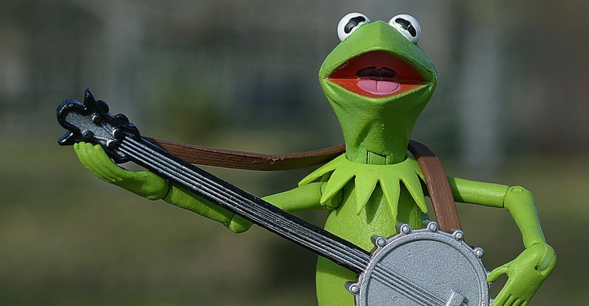 kermit, frog, muppet, puppet, toy, childhood, green, amphibian, banjo, music, playing, musical, musician, singing, sitting instrument, kermit, kermit, kermit, muppet, muppet, banjo, banjo, banjo, banjo, banjo, singing