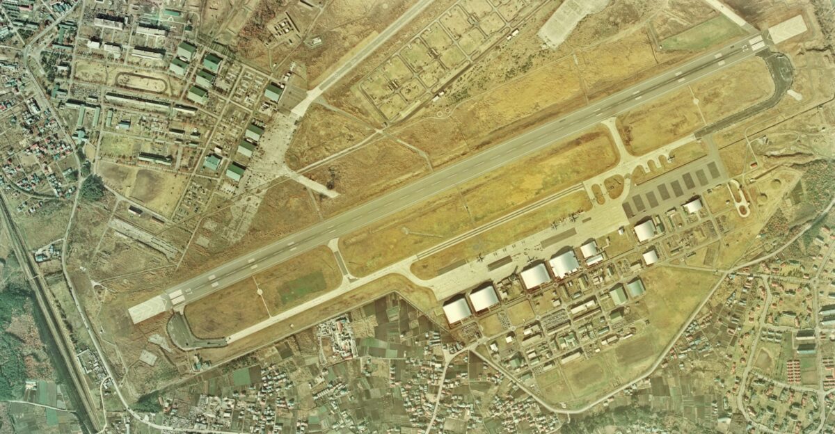 Hachinohe Air Base Aerial photograph 1975