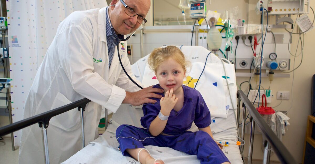 Professor Itzhak Levy in Schneider Children s Medical Center Israel