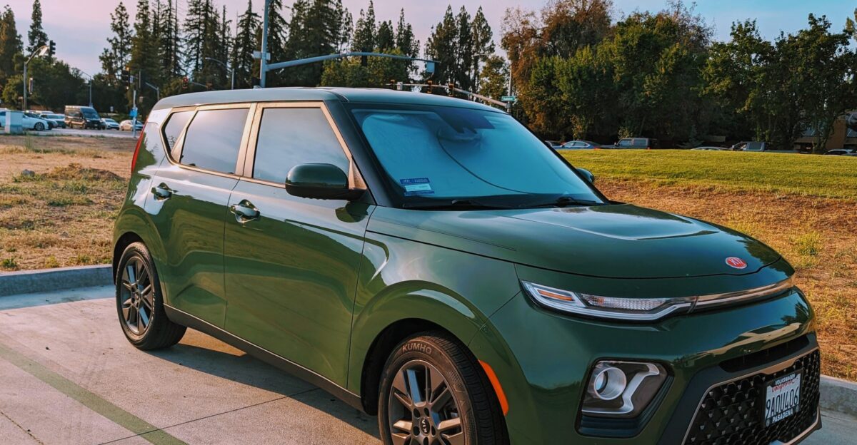 Kia Soul EX in Undercover Green - Fresno California