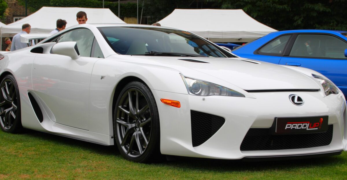 A Lexus LFA taken at London Concours 2022