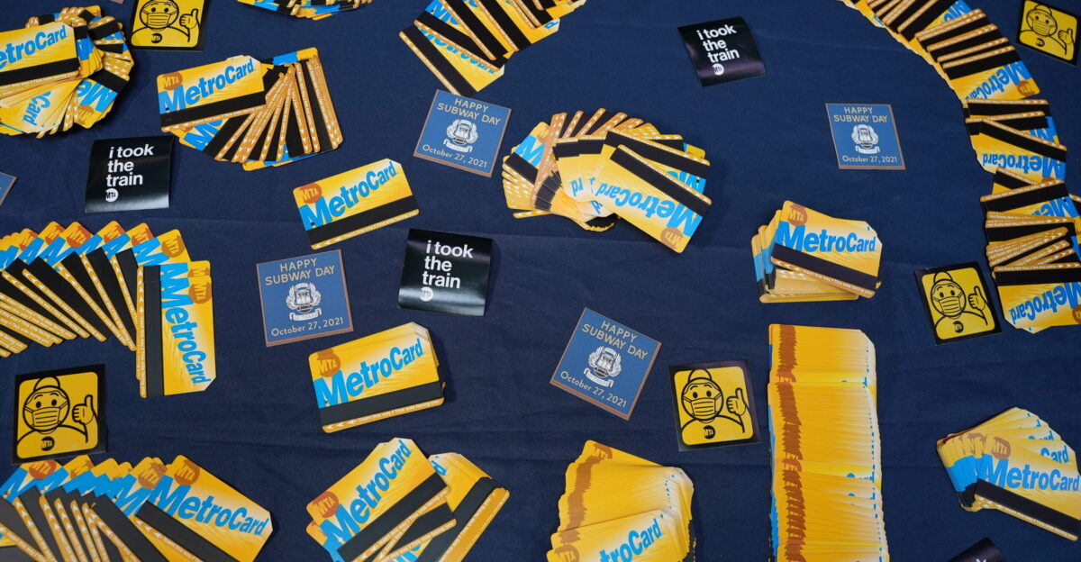 The MTA announced the launch of a new bulk sales MetroCard program as part of the Authority s broader Welcome Back New York campaign - aimed at encouraging New Yorkers to return to the mass transit system in the aftermath of the COVID-19 pandemic Photo MTA Jessie Mislavsky