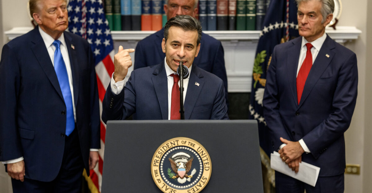 FDA Commissioner Dr Marty Makary gives remarks after President Donald Trump made an announcement on medical and scientific findings regarding autism in America s children Monday September 22 2025 in the Roosevelt Room of the White House Official White House Photo by Joyce N Boghosian