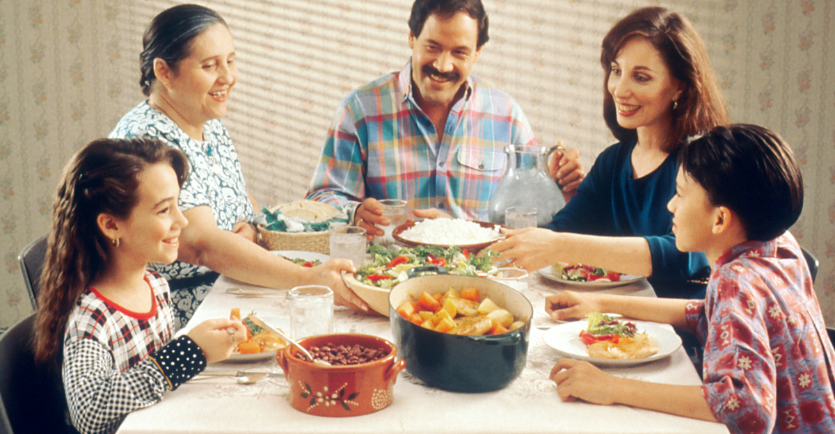 group of person eating indoors