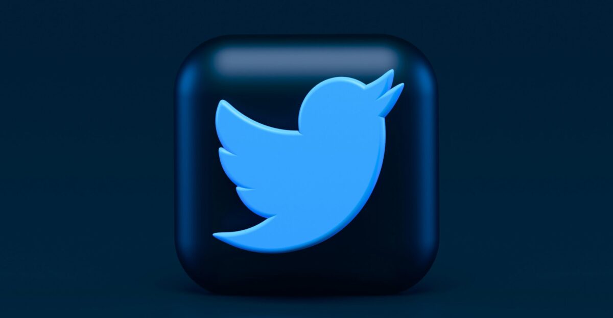 blue and white heart illustration