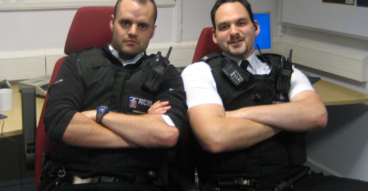 PC McKENZIE and PC BRACKLEY from The Thames Valley Police England