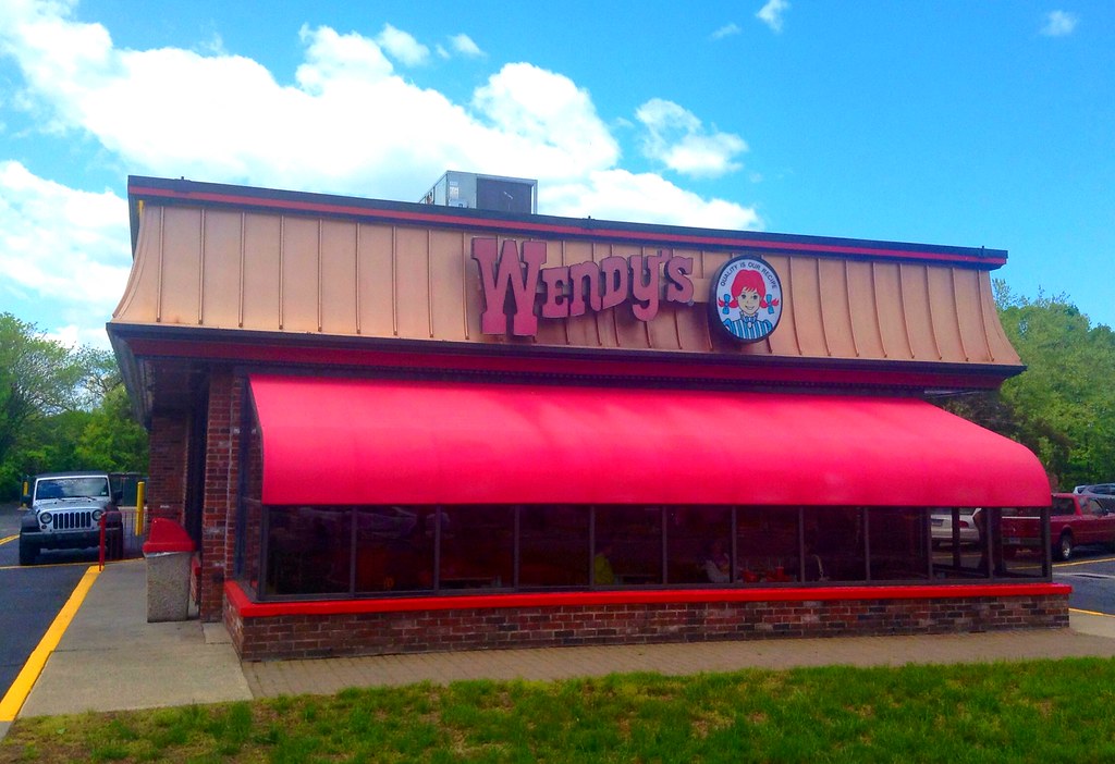 Wendy s Hamburger Fast Food Restaurant